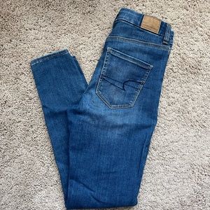American eagle supper high rise jegging